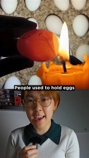 The Surprising Reason Eggs Glow Red! Egg candling is a technique used to examine the development and quality of an egg by shining a bright light through it. The science behind this method relies on the egg’s semi-translucent shell, which allows light to pass through and reveal internal features. When light is directed through the egg in a dark room, it illuminates the contents, making it possible to observe the air cell, yolk position, and in fertilized eggs, the presence and growth of an embryo