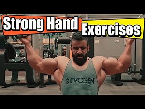 Hadi Choopan | Strong Hand Exercises on the Road to Mr. Olympia 2021