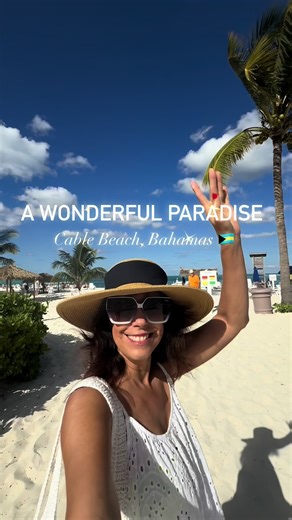 Cable Beach a famous, two-and-a-half-mile stretch of white-sand shoreline on New Providence Island, Bahamas, 🇧🇸 west of Nassau, known for its clear turquoise waters, luxury resorts, casinos, water sports, and vibrant atmosphere, making it a prime tourist destination for relaxation and recreation. It offers sunbathing, swimming, jet-skiing, snorkeling, beachfront dining, and nightlife, though it can get crowded, with areas near resorts being busier. @bahamas Accommodations at @breezesbahamas 🇧