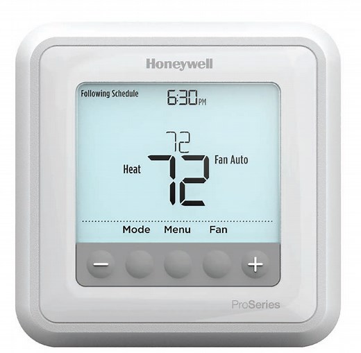 Honeywell Home Thermostat Instructions: Pro Series T6 Manual