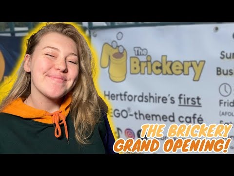 I Visited the Brickery LEGO Cafe on Opening Day and had the BEST time!