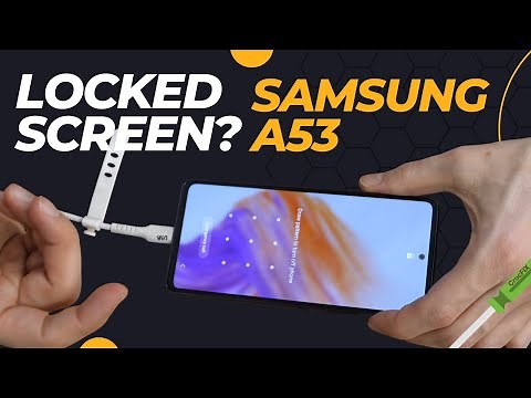 Samsung A53 LOCKED Screen? Try this - by [ CrocFIX ]