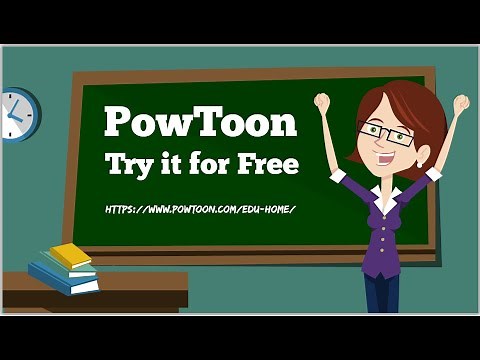 Easy Animation tutorial in Powtoon for free || How to use powtoon free