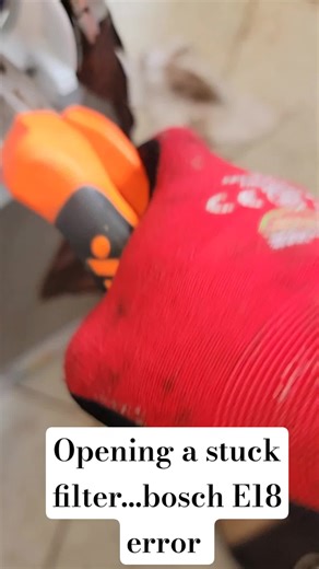 Bosch Washing Machine E18 Error Repair in Nairobi