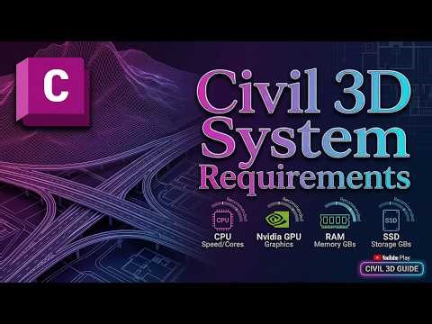 Civil 3D System Requirements (2026)