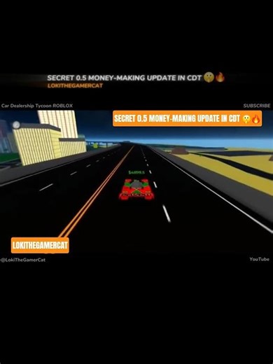 SECRET 0.5 Money-Making Update In CDT 🤫🔥 #roblox #cardealershiptycoon #youtubeshorts #shortsfeed #fy