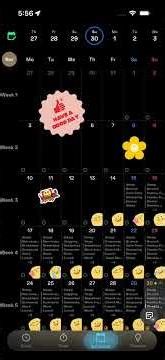 See Your Month’s Moods, Habits & Plans at a Glance