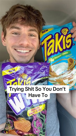6.8K views · 123 reactions | New Takis Buckin’ Ranch & Takis Dragon Sweet Chili Waves Review! | Nik Metcalf Food Reviews | Facebook
