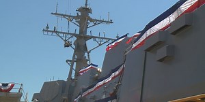 New USS Ted Stevens destroyer delivered to U.S. Navy