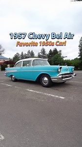 1957 Chevy Bel Air on Turquoise | My Car Story With Lou