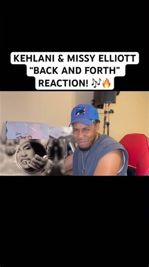 KEHLANI & MISSY ELLIOTT “BACK AND FORTH” REACTION 🎶 #kehlani #missyelliott #music #reaction #shorts