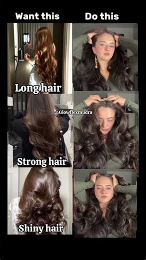 How to Get Shiny, Long & Strong Hair Naturally | Fast Hair GrowthTips #hairgrowth #longhair