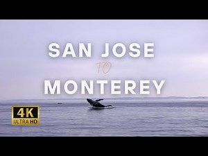 4K Drive from San Jose to Monterey | Scenic Highway 101 via Gilroy on Historic El Camino Real
