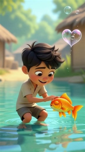 “Machhli Ka Sapna ❤️ | Himdi Moral Story | AI Kahani” #shorts #shortvideo #ai #3danimation #3d