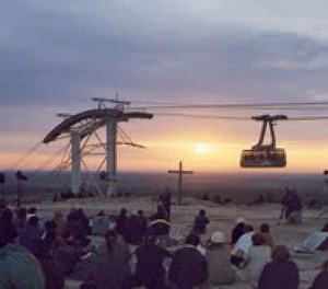Easter Sunrise Service Atop the Rock