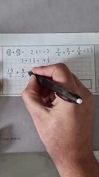 Year 6 SATs - Arithmetic - Adding Mixed Numbers