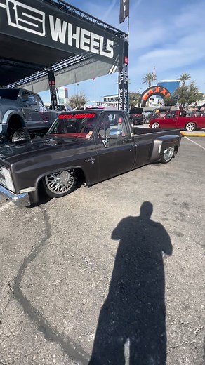 Bad ass laid out Squarebody Dually from this years The SEMA Show | Wade Mcgowan