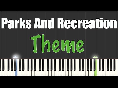 Parks and Recreation - Theme - Piano Tutorial