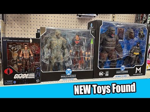 New NECA, GI Joe, DC Collectables and Lego | Walmart and Target Toy Hunt