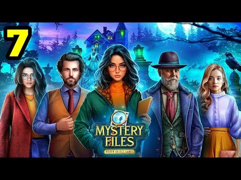 Mystery Files Hidden Objects. Part 7. Gameplay iOS,Android Games.