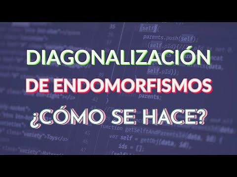 ✅ COMO DIAGONALIZAR ENDOMORFISMOS Diagonalización 👨‍🏫#matematicas #algebraLineal