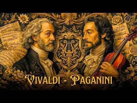 Best of Vivaldi & Paganini 1 Hour Baroque Violin for Focus, Study & Relaxation 🎼