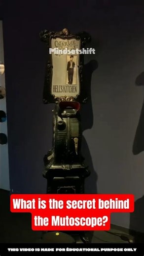 What is the secret behind the Mutoscope? #facts #shorts #explore