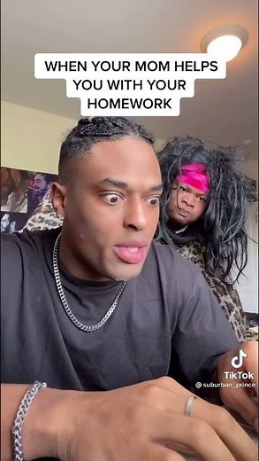 😆 When Mom helps with Homework 📚