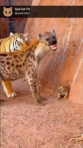 Hyena Scares Tiger Cub... Then Gets SLAPPED! 😂🐅