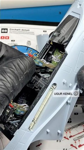 Cockpit Building 1/32 Scale F-4 Phantom / Redpill Models #miniature #modelkit #scalemodel