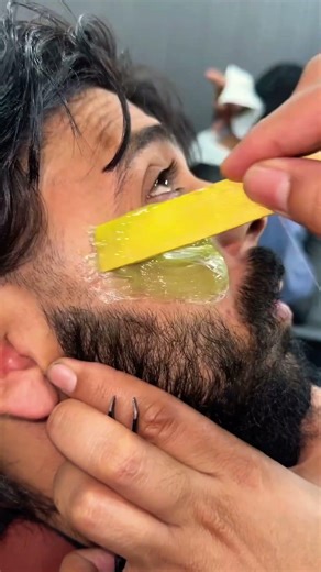 Fave Waxing Tutorial On Men's #youtube #barber #beard #music