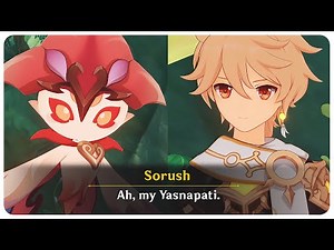 Sorush Reunites with Traveler (Cutscene) | Genshin Impact 5.1