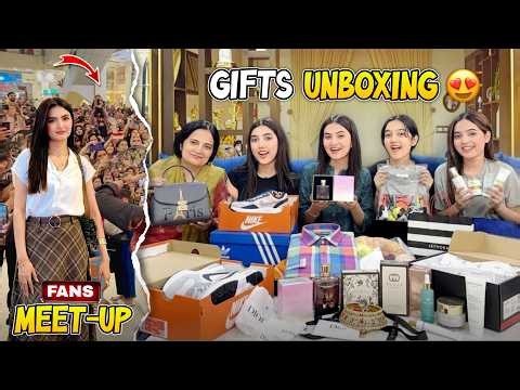 Malaysia se sab ke liye gifts laye 🎁| Fans Meetup at the Mall 🛍️🇲🇾| Hira Faisal | Sistrology
