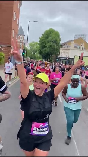 Still Milking it 😜 #hackneyhalf2025 #hackneyhalf #halfmarathonrunner #run #noquit #dontstopbelieving #whatsnext #letsgoagain #runaddict #caughtthebug #runtiktok #tiktokrunner #tiktokrun #tiktokrunners #believeachieve #mindovermatter #livinglifetothefullest