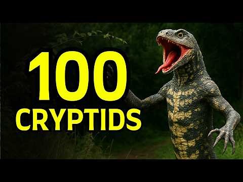 100 American CRYPTIDS & MONSTERS
