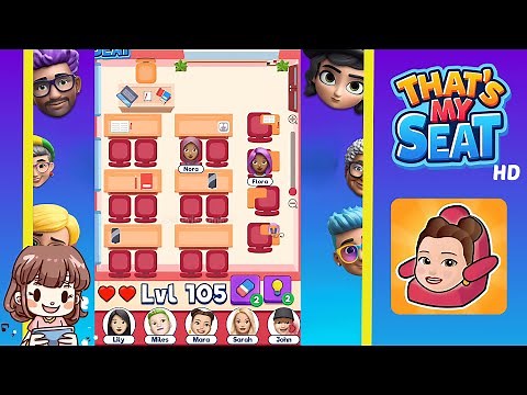 That's My Seat level 105 Solution Walkthrough