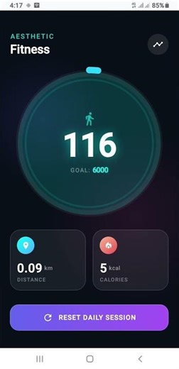 Android Jetpack Compose Fitness Tracker App #shorts
