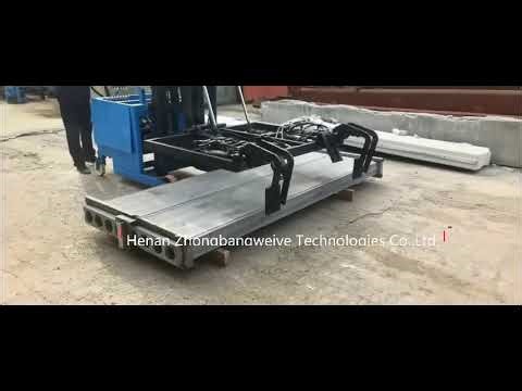 precast concrete slab making machine