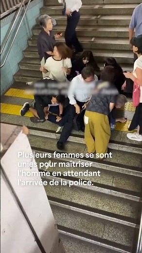 Des Japonaises se réunissent pour arrêter un agresseur dans le métro.