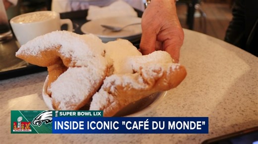 Beignets for breakfast are a must in New Orleans