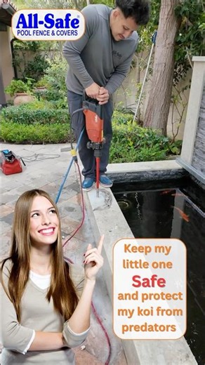 Safety Net on My Koi Pond