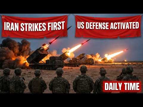 US vs Iran Full Scale Missile War Simulation | Patriot & THAAD Destroy 500+ Targets