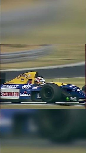 Nigel Mansell 1992 World Champion - Hungarian Grand Prix #f1 #formula1 #williams #hungaroring #win