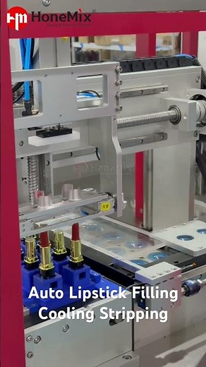Full Automatic Lipstick Filling Machine Filling Cooling Stripping Lipstick Production in One Unit