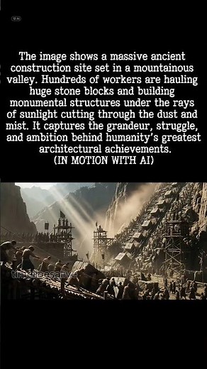 Building the Impossible How Ancient Hands Shaped Timeless Wonders