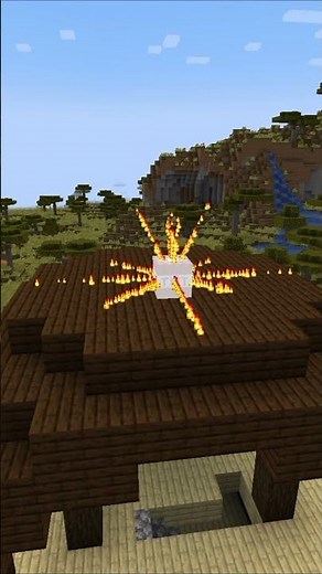 Marcel destroys a raider outpost with a hellfire TNT.