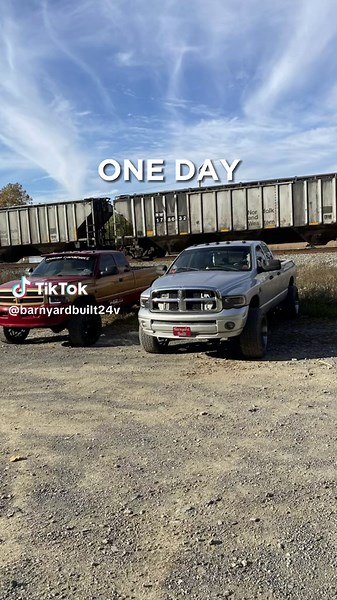 Started from the bottom now were her #barnyardperformance #barnyardbuilt #streettractor #3rdgendodge #younkersperformance #2ndgen