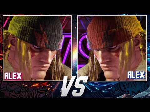Alex Gameplay REVEALED 😱 CPU Lv7 vs CPU Lv7 | Street Fighter 6