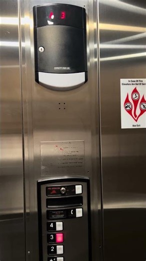 Schindler 330A Elevators (right car, up ride) @ Homewood Suites By Hilton in Fogelville, PA