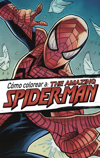 Cómo dibujar a Spiderman paso a paso: tutorial de dibujo comic